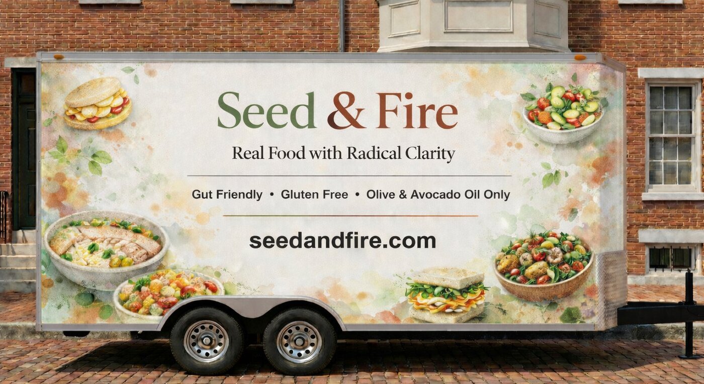 Seed & Fire food trailer concept